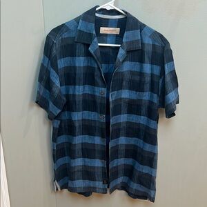 Men's Blue Striped Shirt